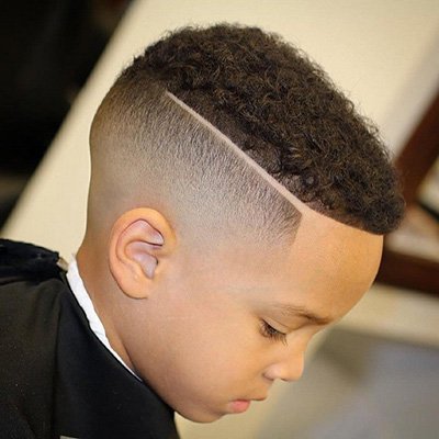 10 - High Fade Style for Curls