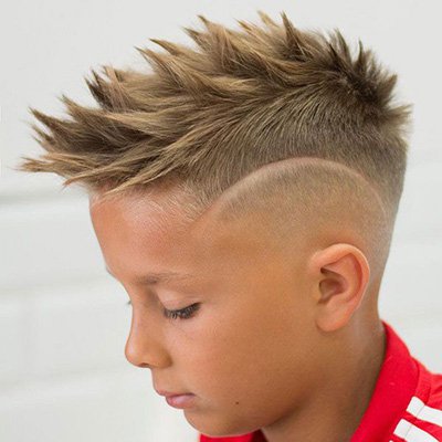 1 - High Fade Haircut with Mohawk.