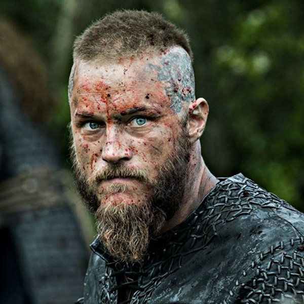 Ragnar Lothbrok Buzz Cut and Full Beard