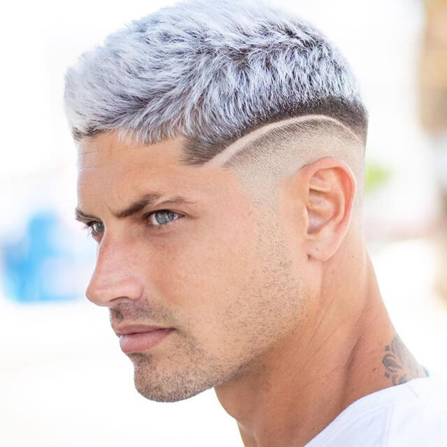 The Frosted Low Fade Haircut