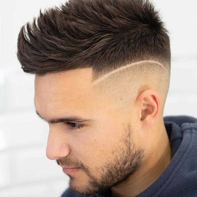 The Low Fade Spiky Haircut