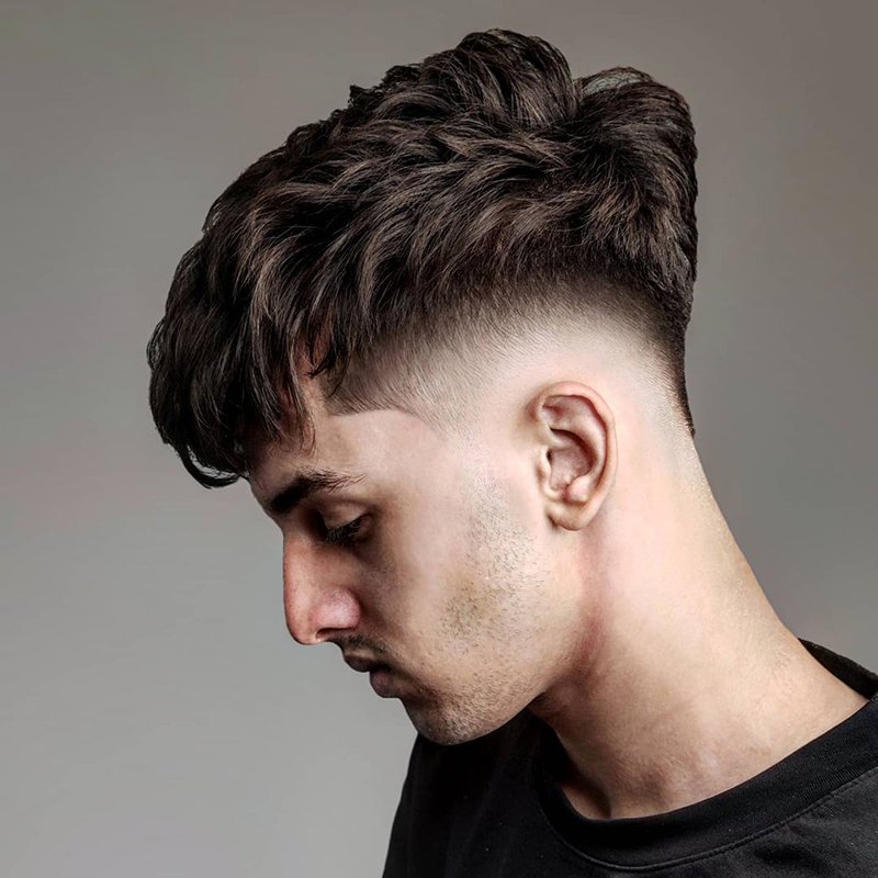The Best Temple Fade Haircut for Men. Find more Incredible haircuts at  barbarianstyle.net! #hair #hairstyles … | Temp fade haircut, Mens haircuts  fade, Fade haircut