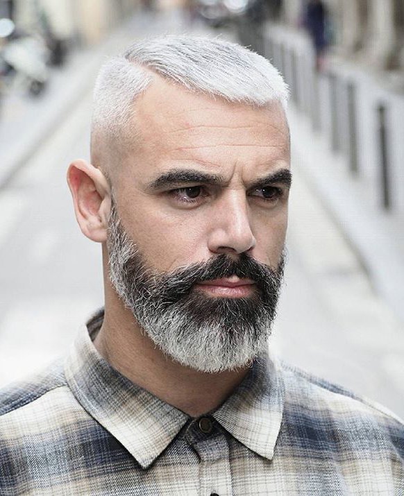 salt-and-pepper-beard-and-moustache-with-gray-fade-haircut