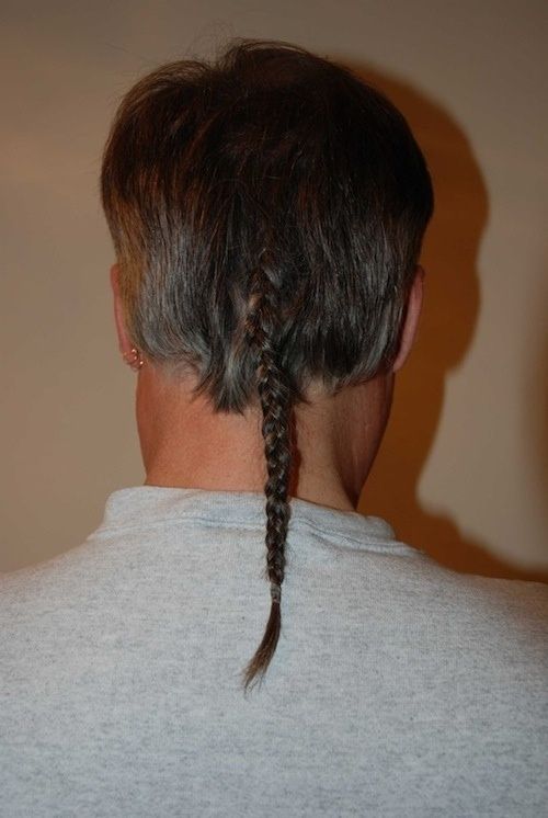 Classic Grayscale Rat Tail