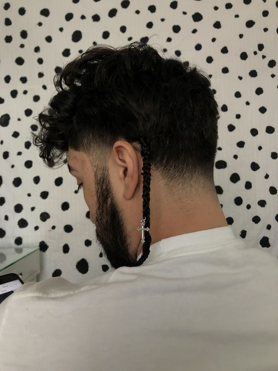 Curly Cascade Rat Tail