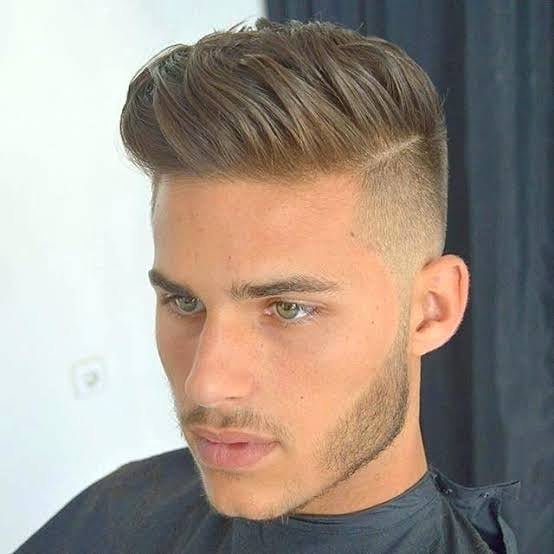 Modern Pompadour Sculpted Beard Styles Trimmed for Contemporary Flair