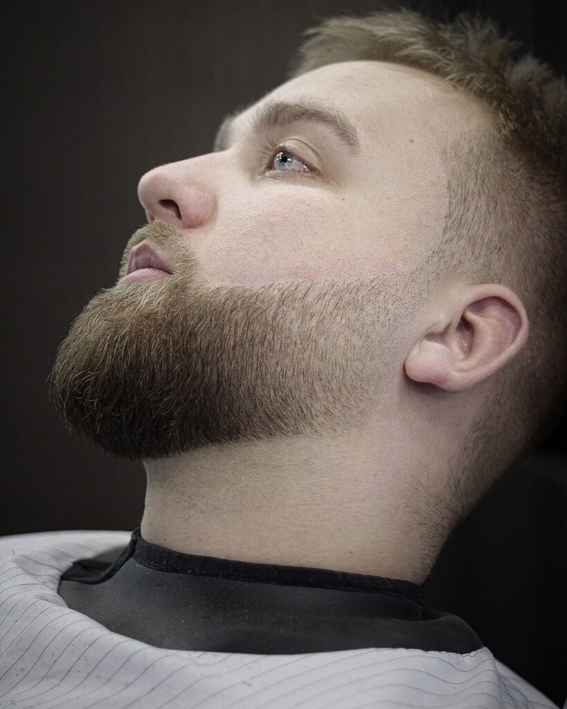 Precision Perfected Beard Fade with Volume
