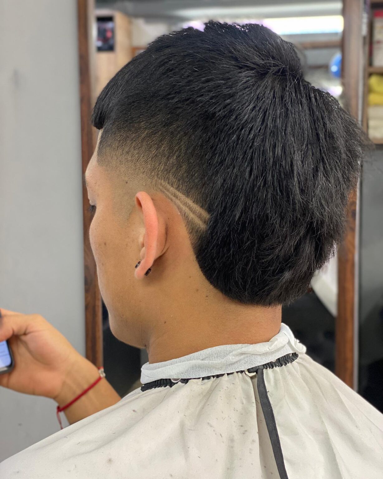 The Bold Declaration A Burst Fade Haircut Statement